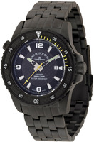 ZENO-WATCH BASEL Professional Diver Automatic Blacky Ref. 6478-bk-s1-9M yellow, -7M red
