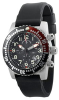 ZENO-WATCH BASEL Airplane Diver Quartz Chronograph Numbers Ref. 6349Q-Chrono-a1-7 red, -8 green, -9 yellow