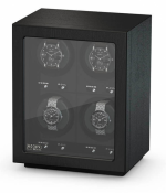WATCH WINDERS Beco Technic Boxy BLDC 309434 watch winder for 4 watches, black satin wood