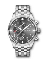 IWC PILOT'S WATCHES REF. IW377719 CHRONOGRAPH SPITFIRE STEEL-SLATE SELF-WINDING