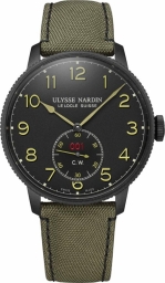 ULYSSE NARDIN Marine Chronometer Torpilleur 44 Military Ref. 1183-320LE/BLACK Self-Winding Cal. UN-118 (60h PR) Ltd/300