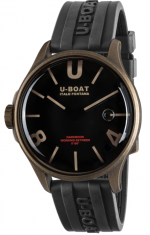 U-BOAT Darkmoon REF. 9548 44MM BROWN BLACK CURVE VINTAGE