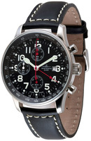 ZENO-WATCH BASEL X-Large Pilot Chronograph GMT Ref. P753-TVDGMT-a1  (SOP 753/24H movement)