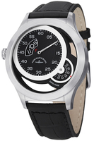 ZENO-WATCH BASEL Quartz Cockpit Digital Ref.6733Q-i1 - retro 70s design with digital disk indication