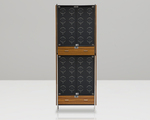 WATCH WINDERS Wolf Designs 1834 AMBASSADOR - 32 PIECE CABINET WINDER BLONDE ZEBRA / MATTE BLACK REF. 468257