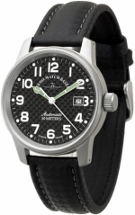 ZENO-WATCH BASEL Classic Carbon Automatic Steel Carbon Black Ref. 6554-s1 Self-Winding Cal. ETA 2824