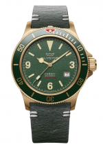GLYCINE COMBAT 42 VINTAGE BRONZE GREEN REF. GL0268 SELF-WINDING CAL. GL224