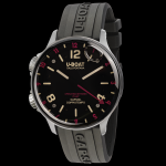 U-BOAT Capsoil DOPPIOTEMPO SS RED REHAUT CODE 8839/A - SWISS DUAL TIME OIL BATH QUARTZ