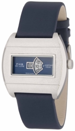 ZENO-WATCH BASEL Vintage Editions FHB Jumping Hour Blue Ref. EB8800-4 Original Vintage Movement EB8800 From The 60s.