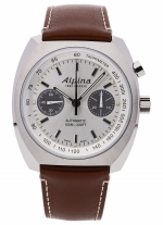 ALPINA STARTIMER PILOT HERITAGE CHRONOGRAPH SILVER REF. AL-727SS4H6