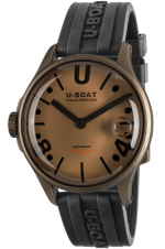 U-BOAT Darkmoon REF. 9546 44MM BROWN BLACK CURVE VINTAGE