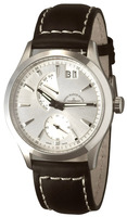ZENO-WATCH BASEL Vintage Editions Gentlemen Quartz - Big Date silver (black) Ref. 6662-7004Q-g3 (g1)