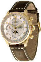 ZENO-WATCH BASEL Godat full calendar chronograph solid gold case Ref. 6273VKL-GG-f2 | 6273VKL-RG-f2