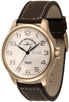 ZENO-WATCH BASEL Oversized OS Retro Day Date Polished Ref. 8554DD-PGR-f2