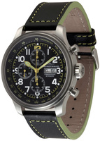 ZENO-WATCH BASEL Oversized OS Pilot Minute bezel ring Chrono Day-Date Ref. 8557TVDD-7-a18