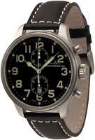 ZENO-WATCH BASEL Oversized OS Pilot Chrono Bicompax Ref. 8557BVD-a1